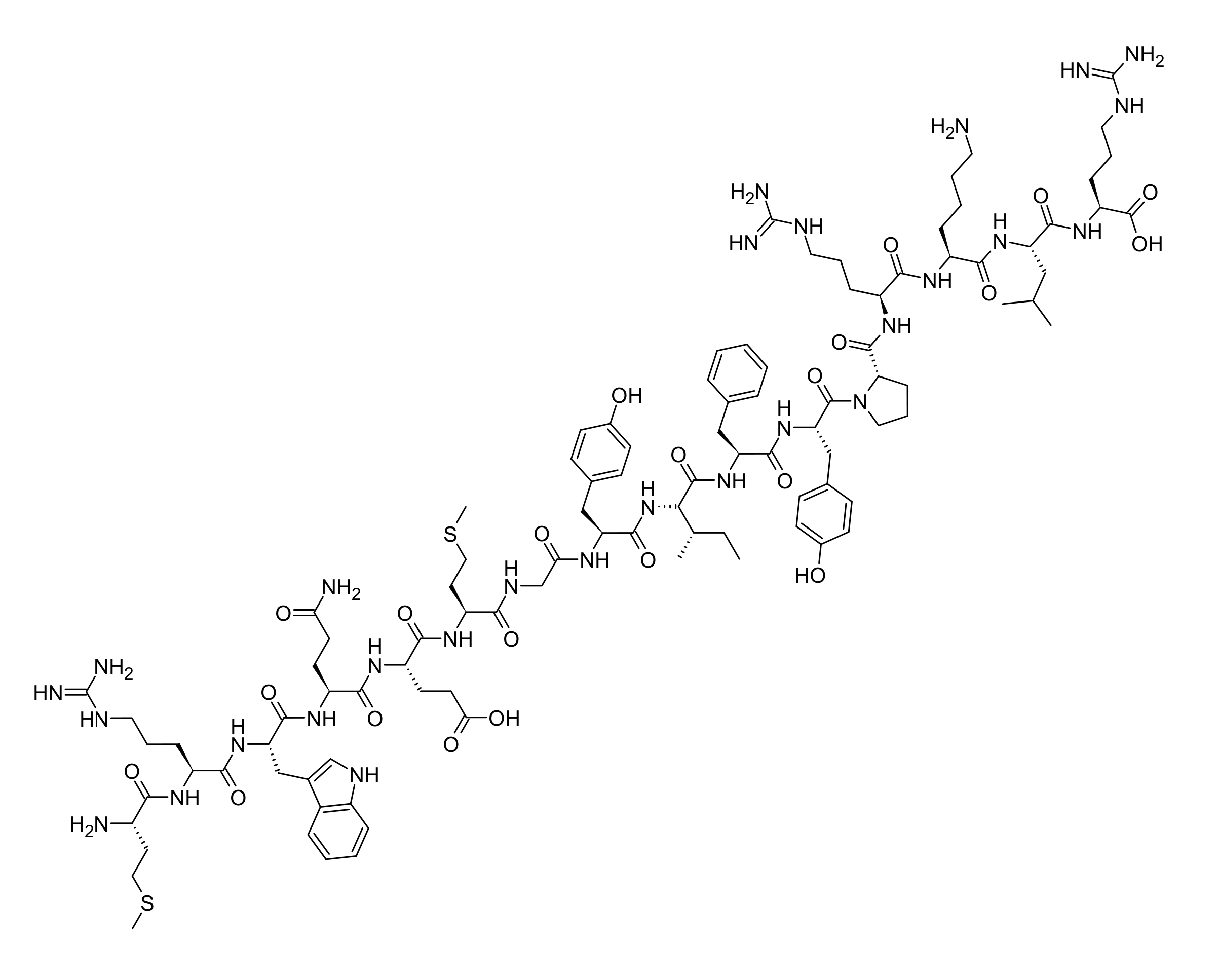 Chemical structure of mots-c