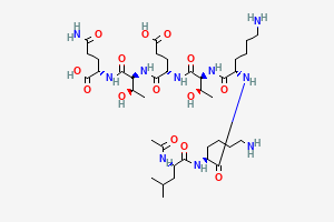 Chemical structure of TB-500